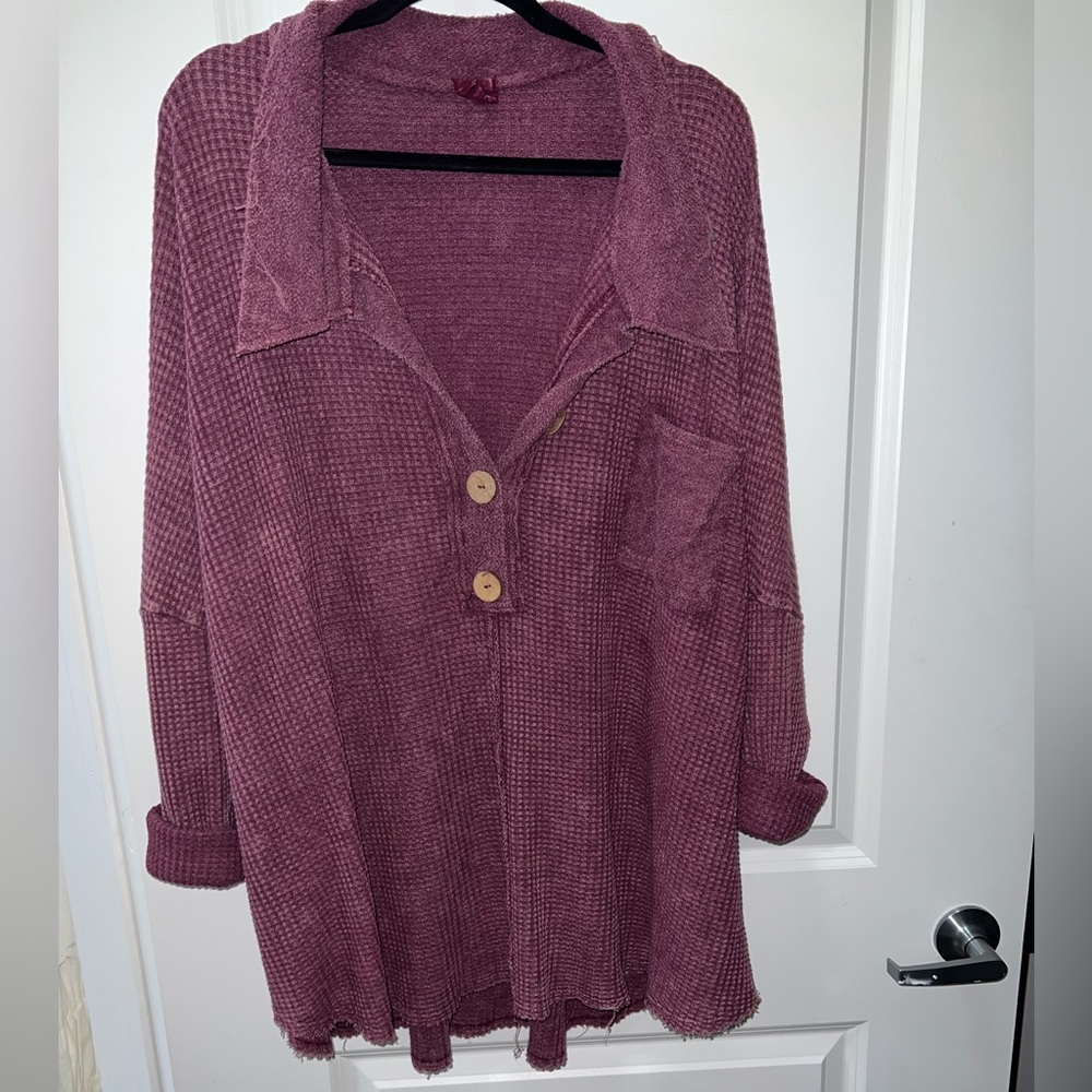 Size medium oversized sweater